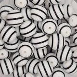 Luna’s Lines 15mm Silicone Bead