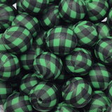 Green Lumber Luxe 15mm Silicone Bead