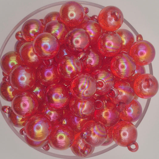 Cherry Fizz Acrylic Bauble Beads