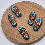 Best Dad Shoe Print - Focal