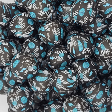 Finish Line 15mm Silicone Bead