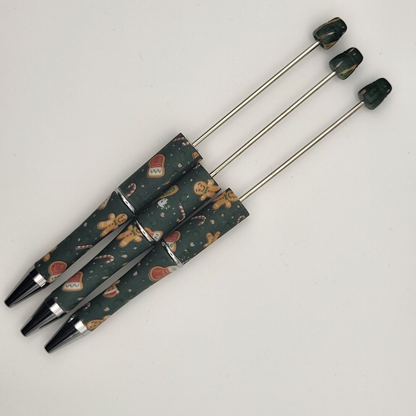 Christmas Printed Pens - Beadable