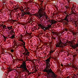 Heart Floral Glow 23mm Bead -  3d Acrylic Focal Bead