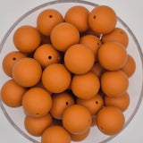 Clay 19mm Solid Silicone Bead