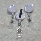 Retractable Badge Reel - NO Bead Bar
