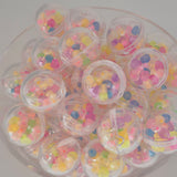 Confetti Glow Ball - Acrylic Shaker 20mm