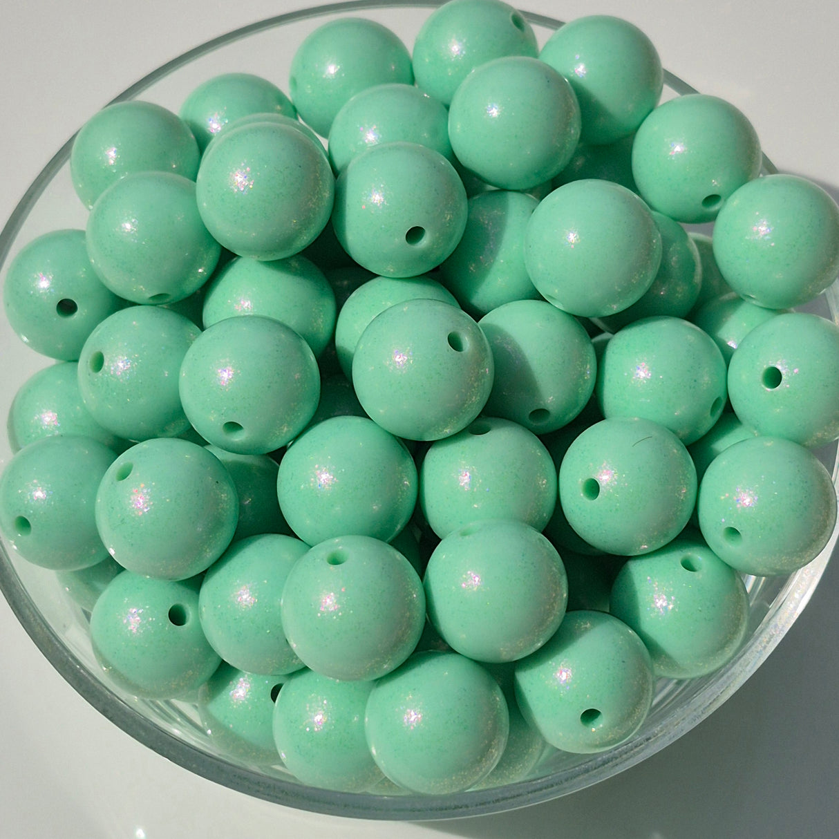 Sea Glass Glitz Chameleon 15mm Silicone Beads