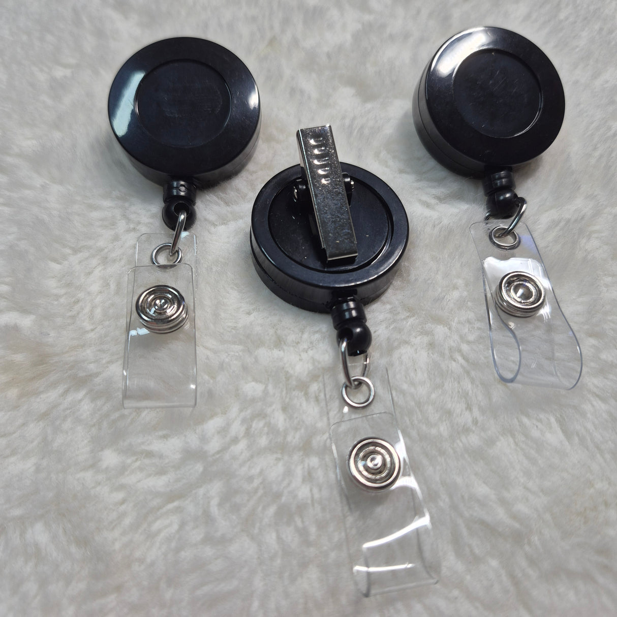 Retractable Badge Reel - NO Bead Bar