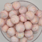 Sand Dunes 19mm Print Silicone Bead