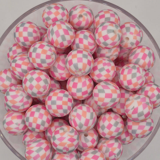 Check Me Out I'm Blushing 15mm Silicone Bead