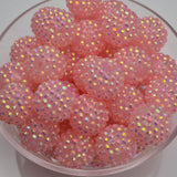Ballerina Bling 20mm Rhinestone ACRYLIC Beads