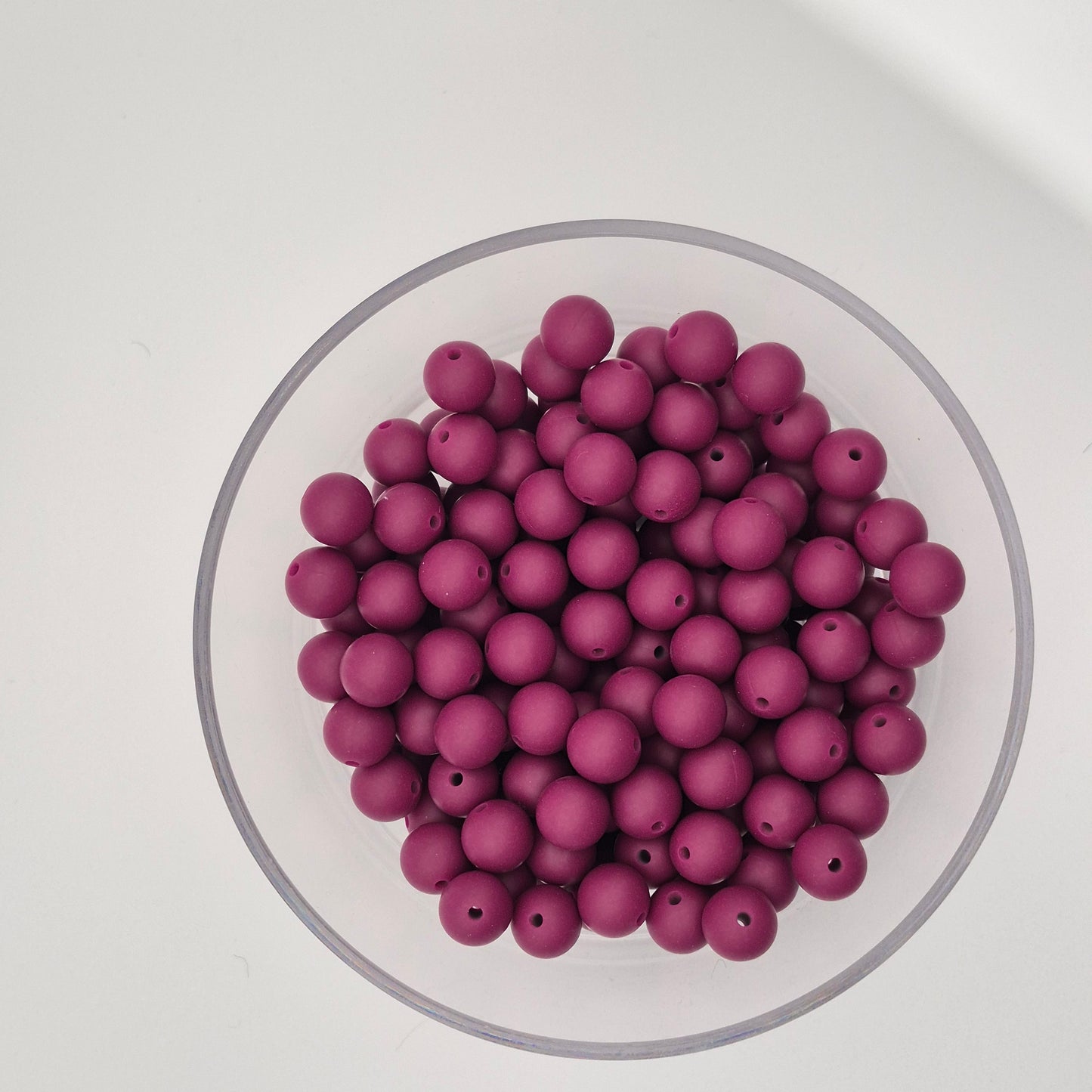 Napa 9mm Solid Silicone Beads