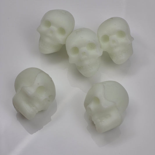 Skull - Glow in the Dark-  3d Focal
