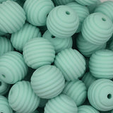 Amaze-Mint Honeycomb 15mm Silicone Bead