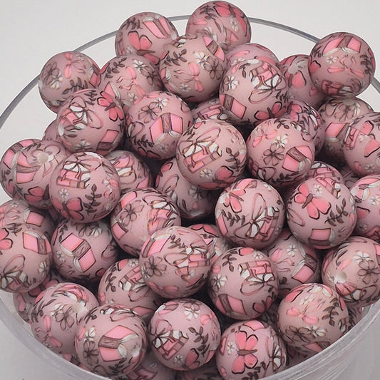 Book Bowtique 15mm Silicone Bead