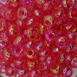 Unicorn Dust Pink Opal - 12mm Acrylic Faceted Abacus