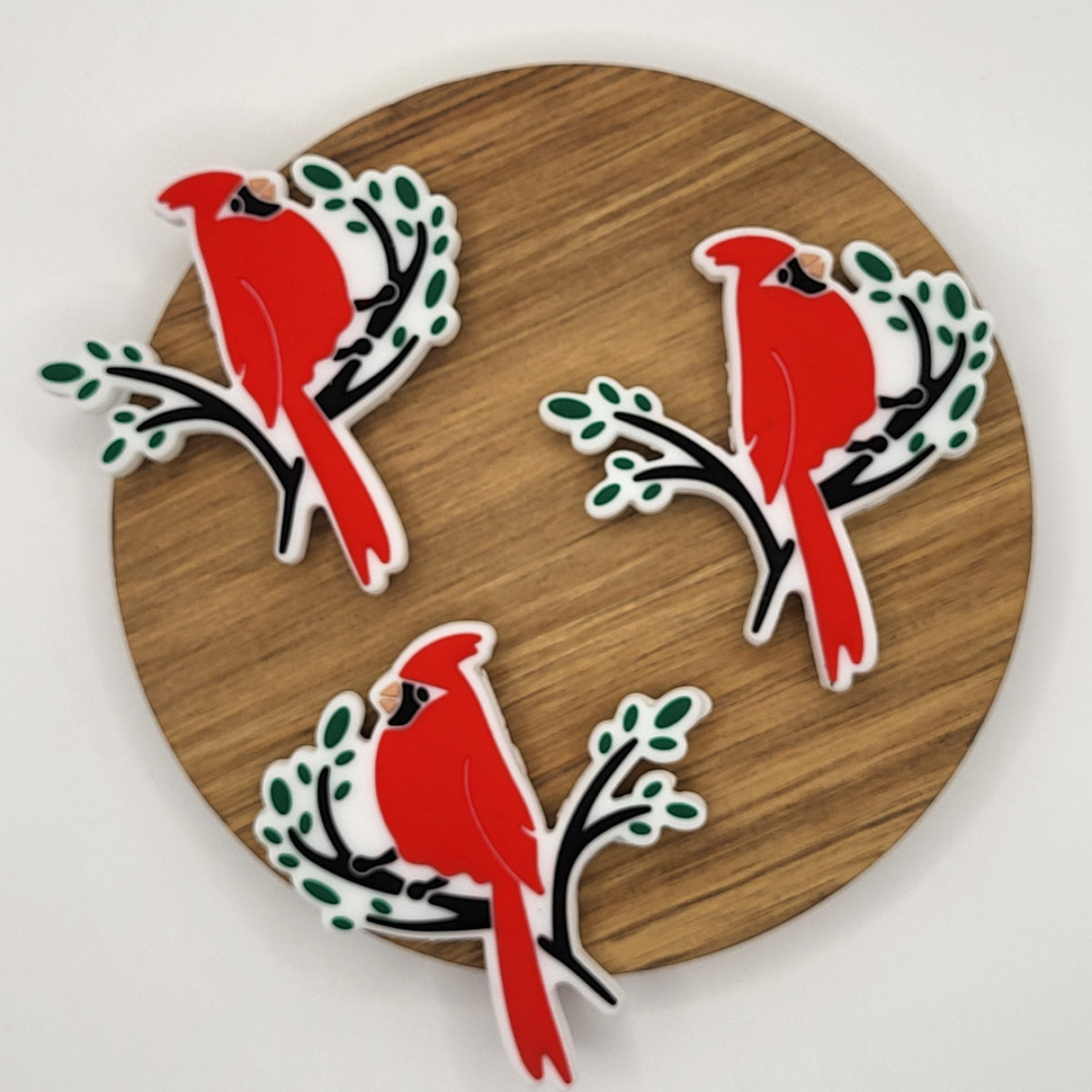 Cardinal on Branch - Large Focal