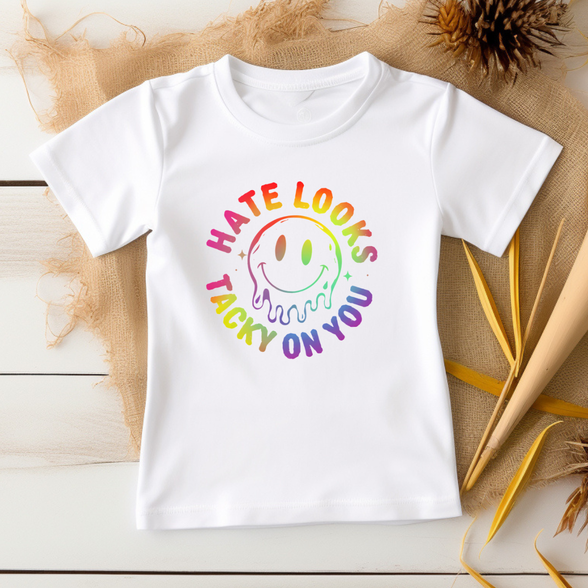 Hate Looks Tacky On You - DTF Transfer Print